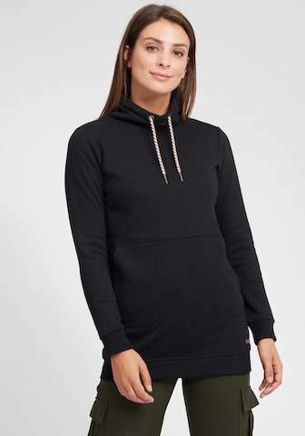 Oxmo Sweatshirt 'Vilma' in Black: front