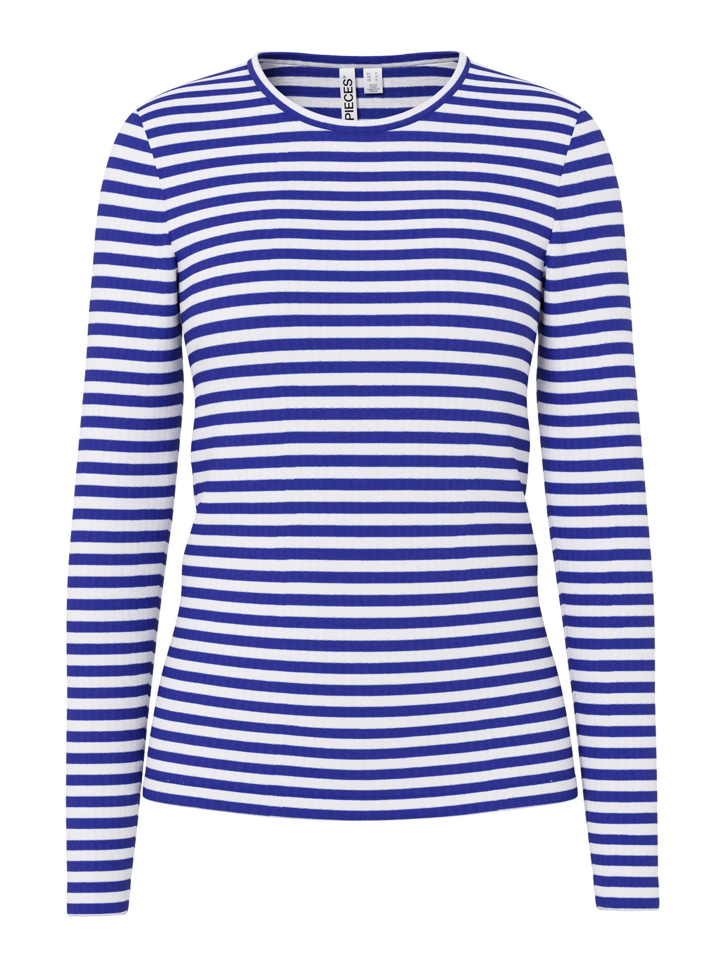 PIECES Shirt 'PCLaya' in Blue: front