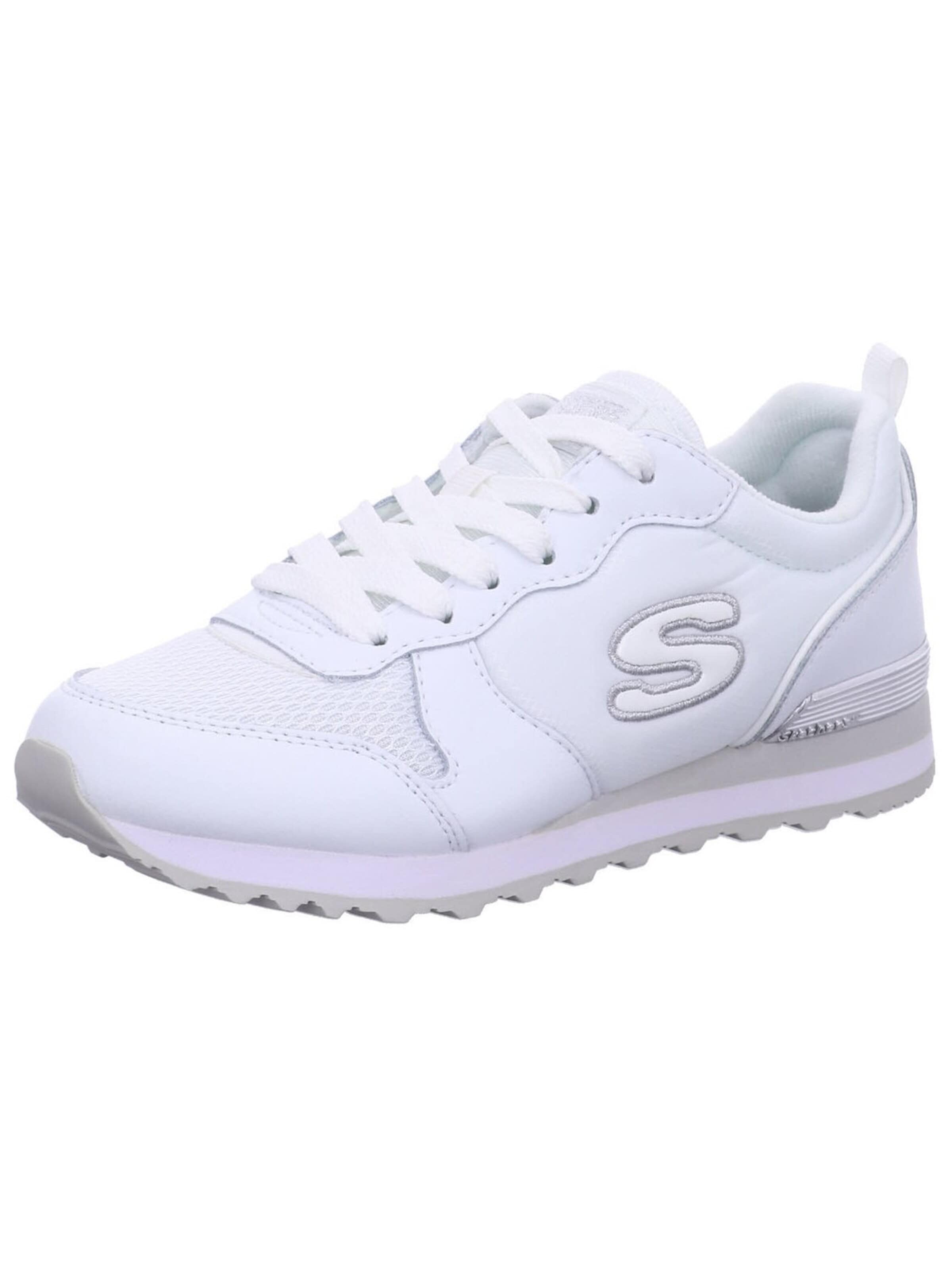 SKECHERS Lace-Up Shoes 'Sneaker Low Damen 111 WSL Kunststoff (Synthetik) in weiß' in 37 in White, Item view