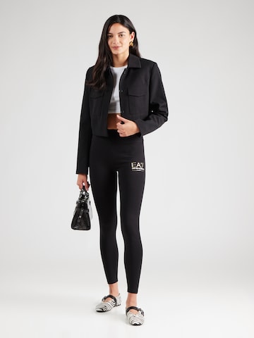 EA7 Emporio Armani Skinny Leggings in Zwart