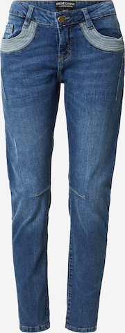 Eight2Nine Tapered Jeans in Blue: front