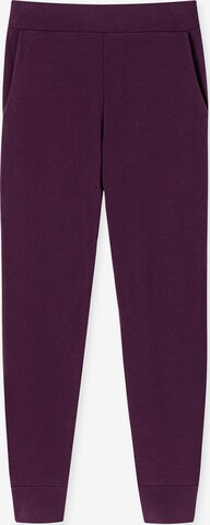 Pantalon de pyjama ' Mix & Relax ' SCHIESSER en rouge : devant