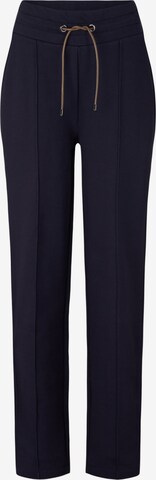 BOGNER Loose fit Pleated Pants 'Carey ' in Blue: front