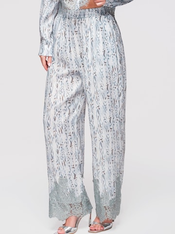 Ombre Wide leg Broek in Blauw