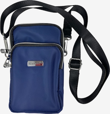 Kumixi Umhängetasche in Blau: Vorderseite