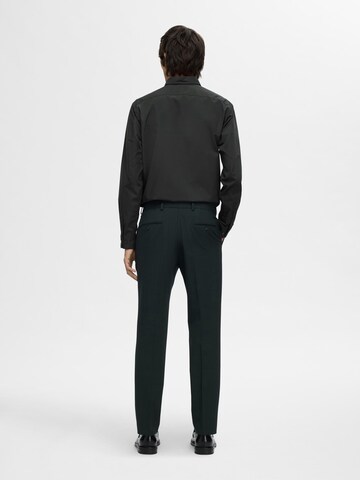 SELECTED Slim fit Overhemd in Zwart