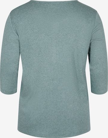 Zizzi Blouse 'ESARA' in Groen