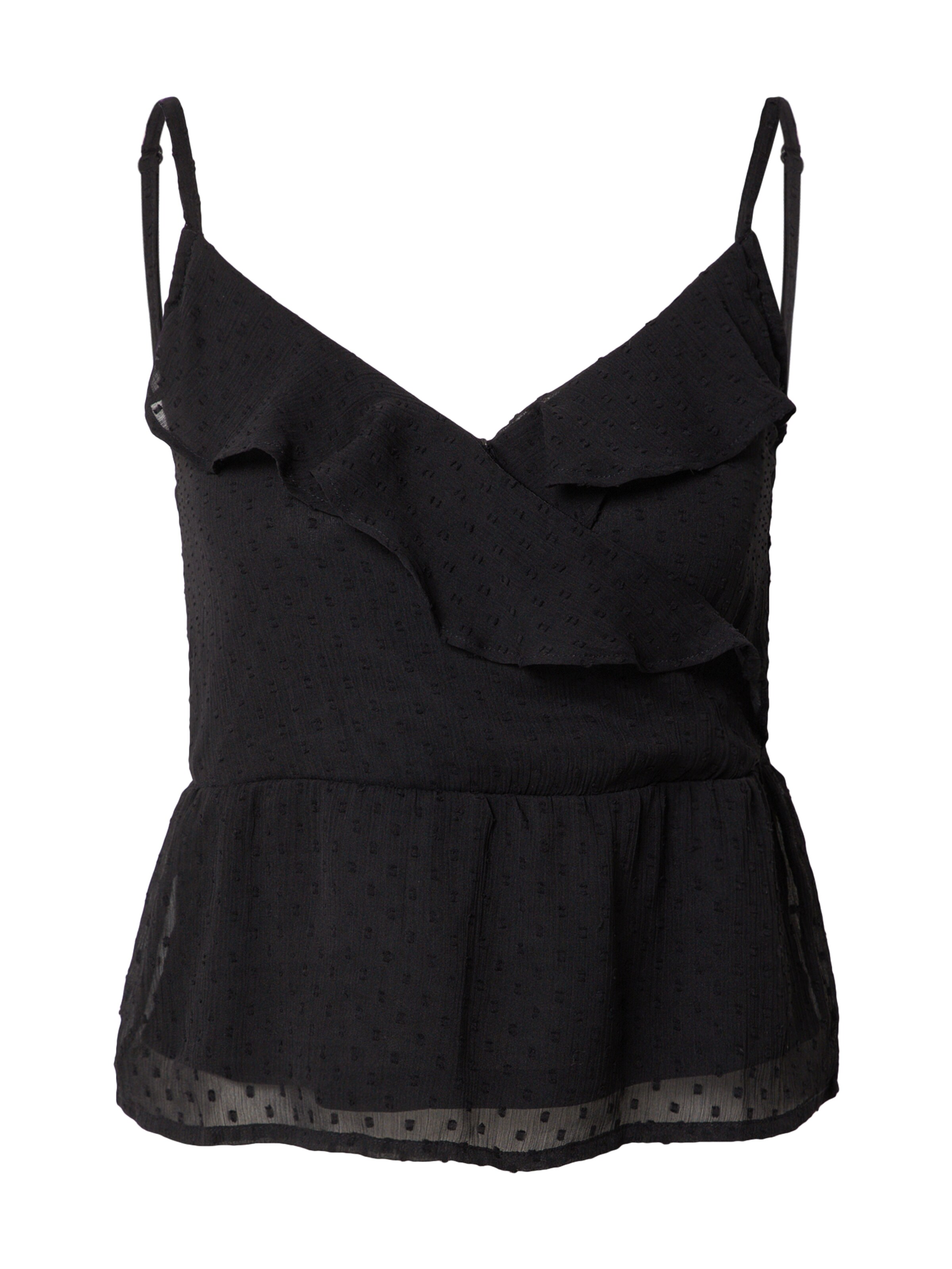 ABOUT YOU Top 'MARY' - Čierna: predná strana