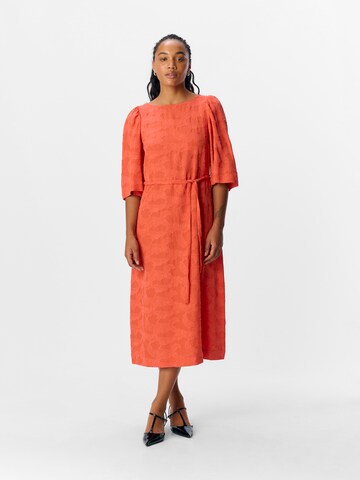 Robe 'OBJSuki' OBJECT en orange : devant