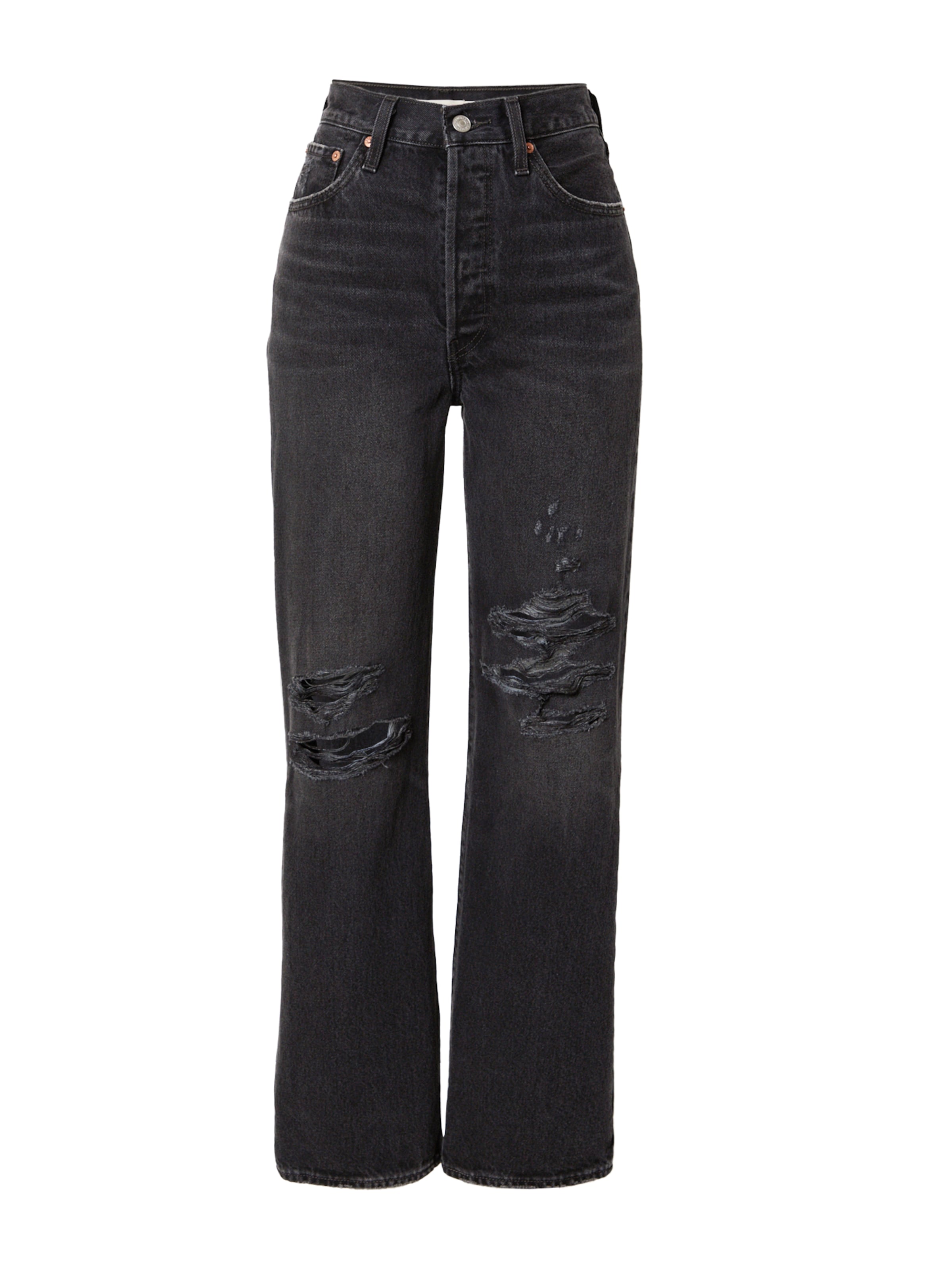 LEVI'S ® Džíny 'Ribcage Straight Ankle' - černá džínovina, Produkt