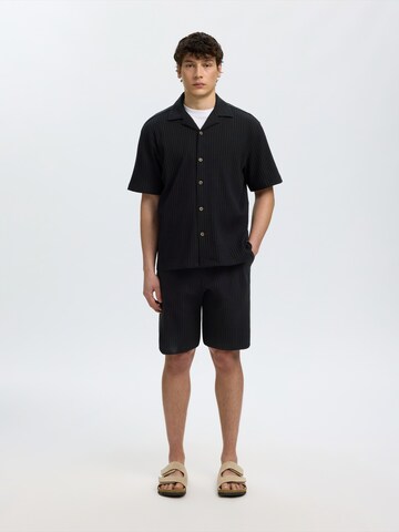 Regular Pantalon 'SLMSimon' SELECTED en noir