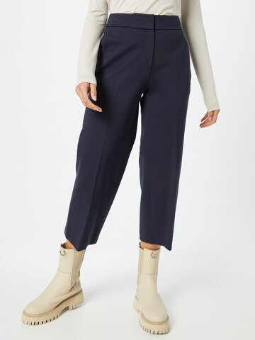 Loosefit Pantalon à plis 'Punto di Roma' ESPRIT en bleu : devant