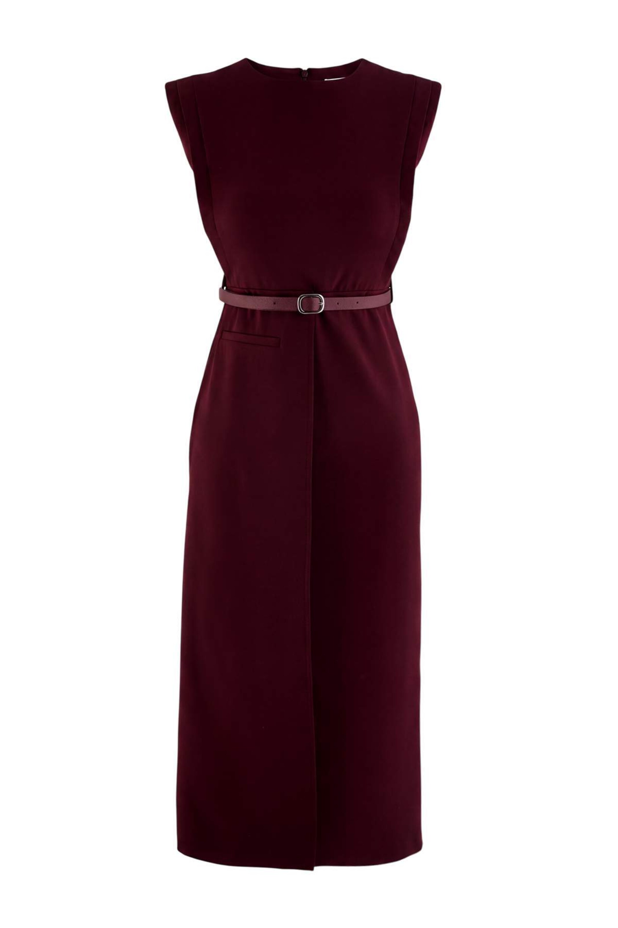 Trendyol - Vestido de tubo en rojo: frente