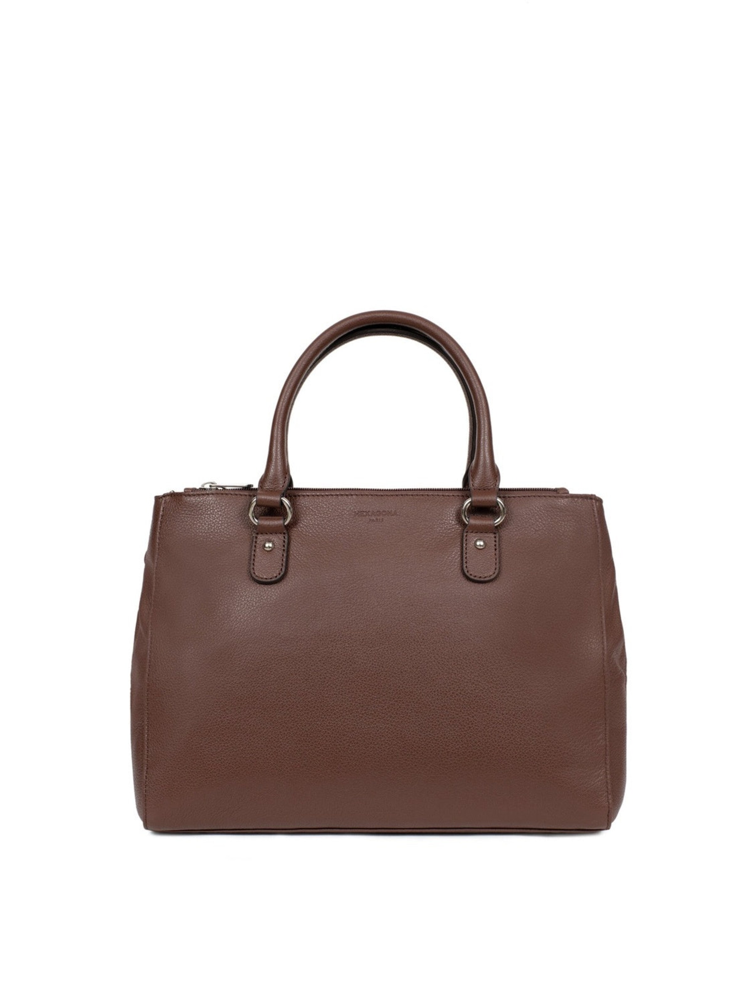 Hexagona Handtasche 'Confort'‌‌‌‌‌‌‌‌‌‌ in Braun: Vorderseite