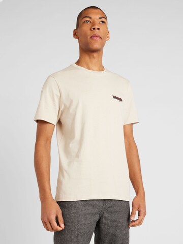 T-Shirt WRANGLER en blanc : devant