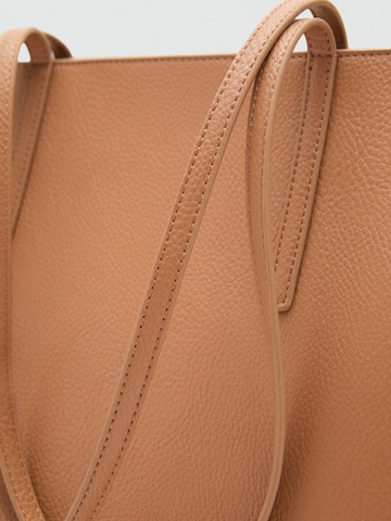 MANGO Shopper 'MARIBEL' in Braun