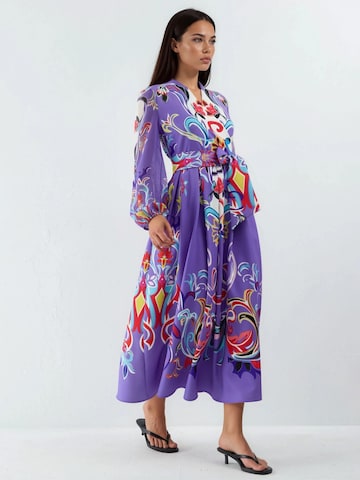 MSN Collection Dress in Purple