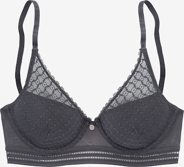 Soutien-gorge s.Oliver en gris : devant
