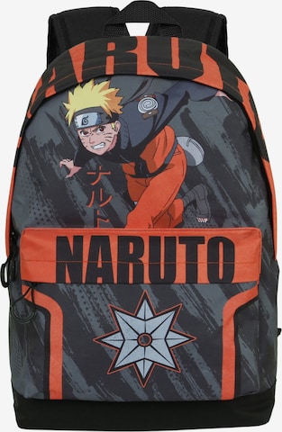 Naruto Backpack 'Shuriken' in Grey: front