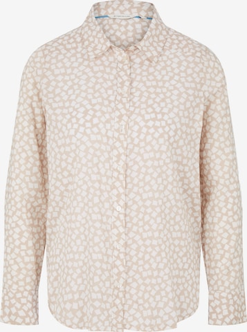 TOM TAILOR Bluse in Beige: predná strana