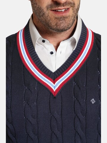 Charles Colby Sweater 'Duke Ronald' in Blue