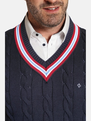 Pull-over 'Duke Ronald' Charles Colby en bleu