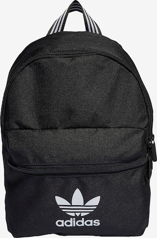 ADIDAS ORIGINALS Backpack 'Adicolor Classic' in Black: front