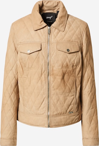 Maze Tussenjas in Beige: voorkant