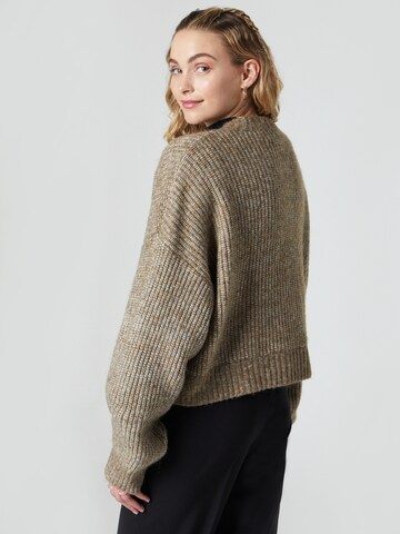 florence by mills exclusive for ABOUT YOU Strickjacke 'Asta' in Braun