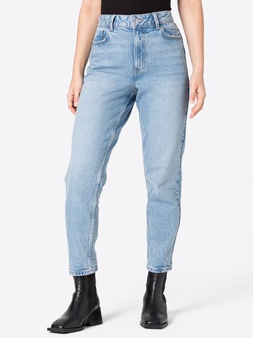 NEW LOOK Tapered Jeans in Blue: front