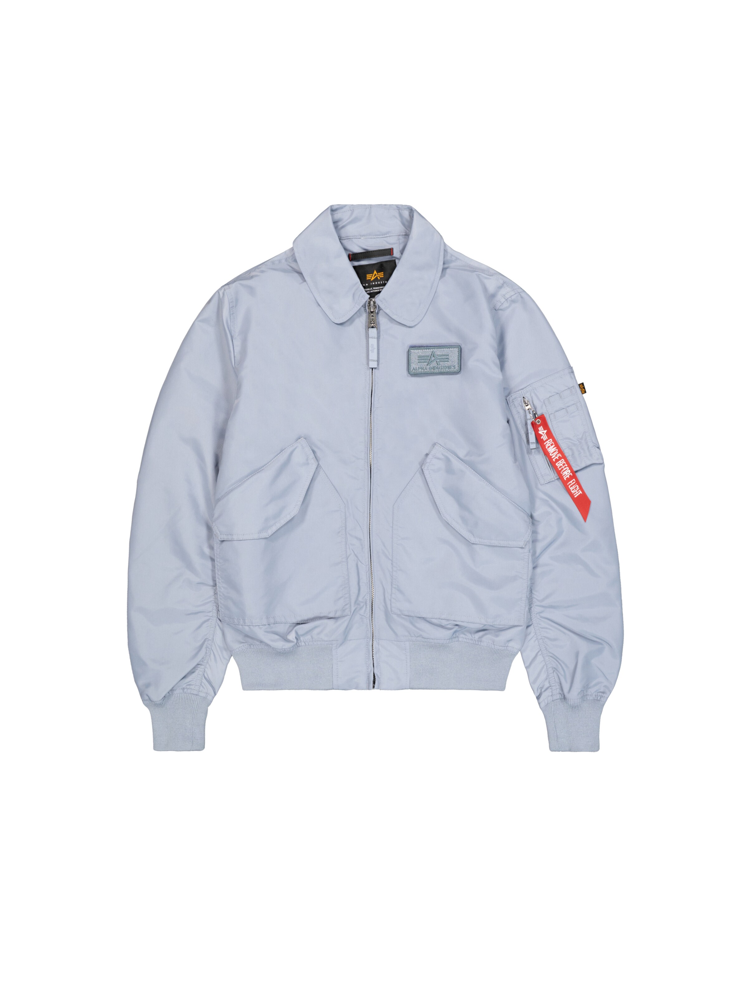ALPHA INDUSTRIES Between-Season Jacket 'Cwu-36' in Grey: front