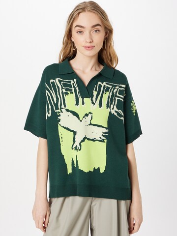 Pullover 'Cindy' di WEEKDAY in verde: frontale