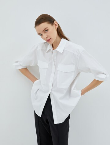 Koton Bluse in Weiß