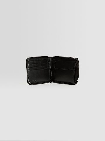 Bershka Wallet in Black: front