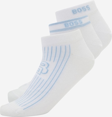 BOSS Black Socks in White: front