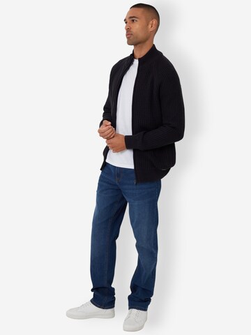 Threadbare Strickjacke 'Westleigh' in Blau