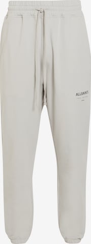 Tapered Pantaloni 'UNDERGROUND' di AllSaints in grigio: frontale