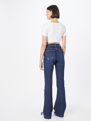 évasé Jean 'True' Salsa Jeans en bleu