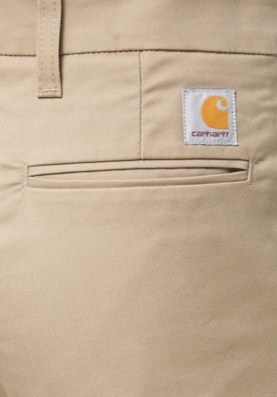 Carhartt WIP Pantalon chino 'Sid' en noisette, Vue avec produit