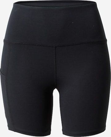 ROXY Skinny Workout Pants 'HEART INTO IT' in Grey: front