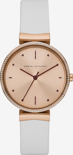 ARMANI EXCHANGE Uhr in weiß, Produktansicht