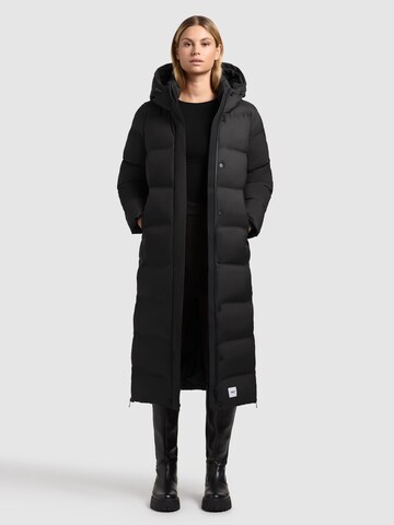 khujo Winter Coat 'MAYLA3' in Black