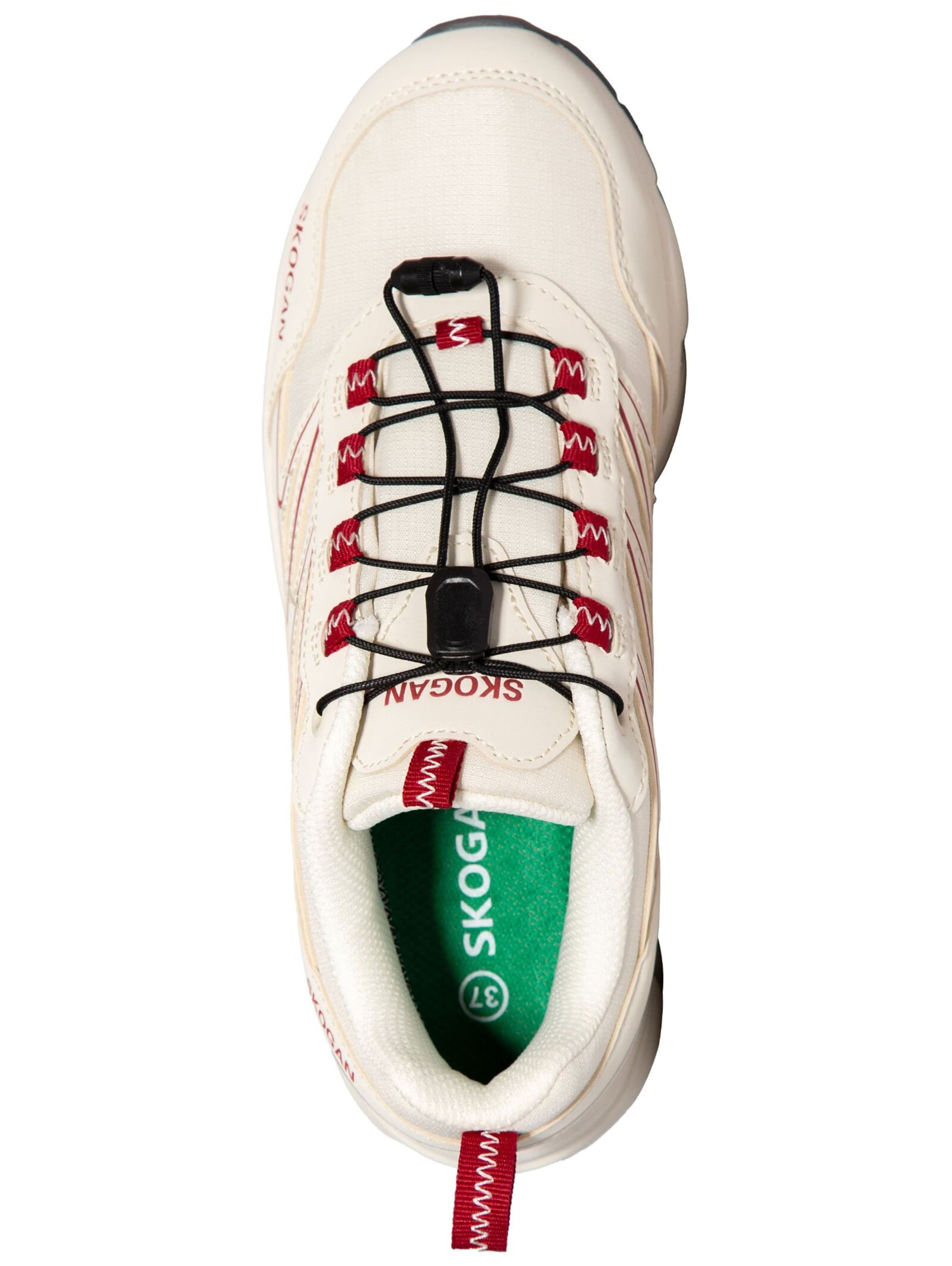 SKOGAN Platform trainers in White: top