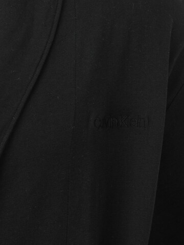 Halat de baie lung de la Calvin Klein Underwear pe negru