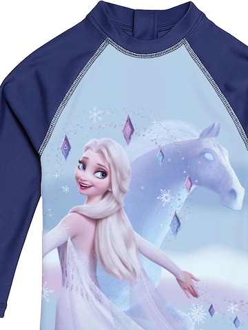 Disney Die Eiskönigin Sportbademode 'Elsa Frozen UV-Schutz 50'‌‌‌‌ in Blau