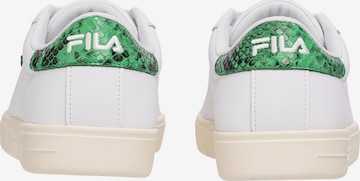 Baskets basses 'LUSSO' FILA en blanc