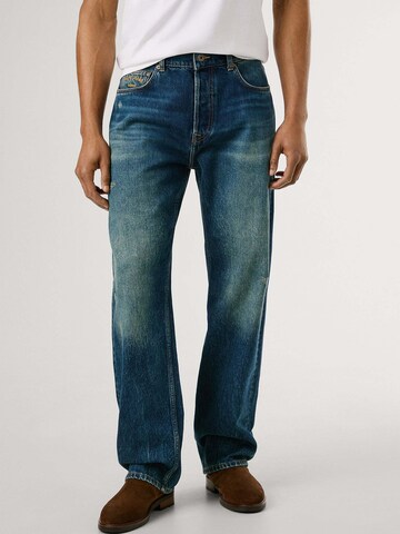 Pepe Jeans Loosefit Jeans 'Bexley' in Blauw: voorkant
