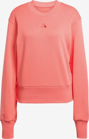 ADIDAS SPORTSWEARSportska sweater majica 'ALL SZN' - narančasta boja: prednji dio