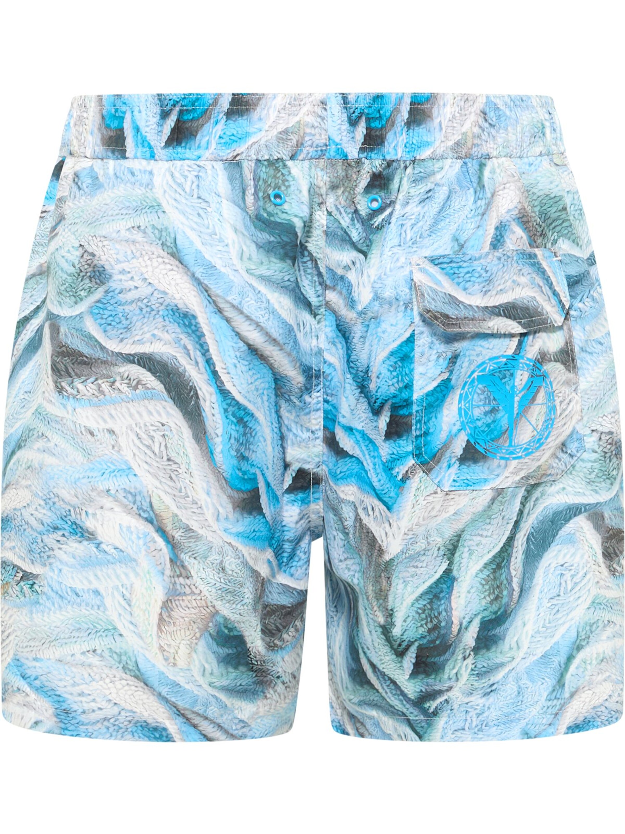 Carlo Colucci Badehose 'Ferrazin' in Blau