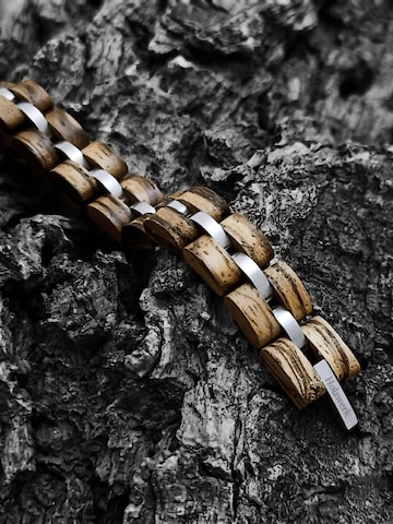 Holzwerk - Pulsera 'ALPSEE' en marrón